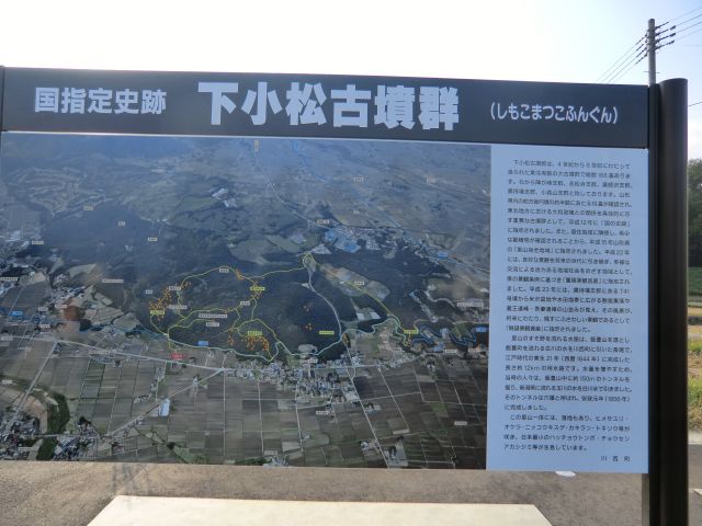 下小松古墳群 古墳マップ