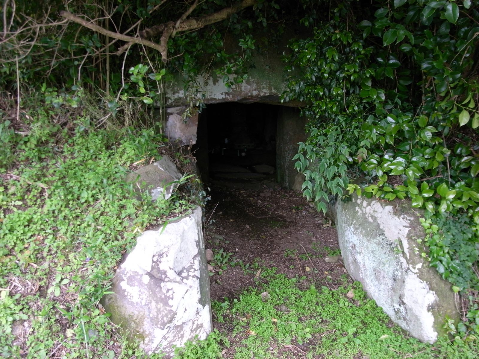 横穴の石室
