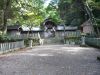 竹野神社、この社の手前を右に進む
