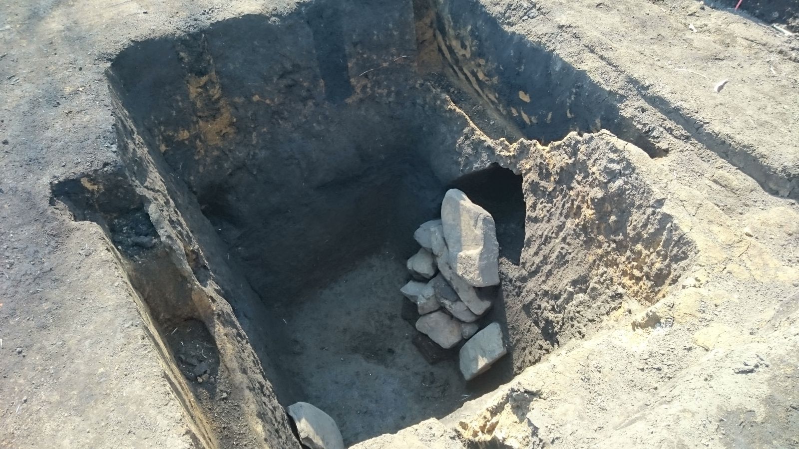 地下式横穴墓の状況（平成27年２月調査）
