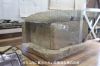 新民館に置いてある菱津古墳の石棺