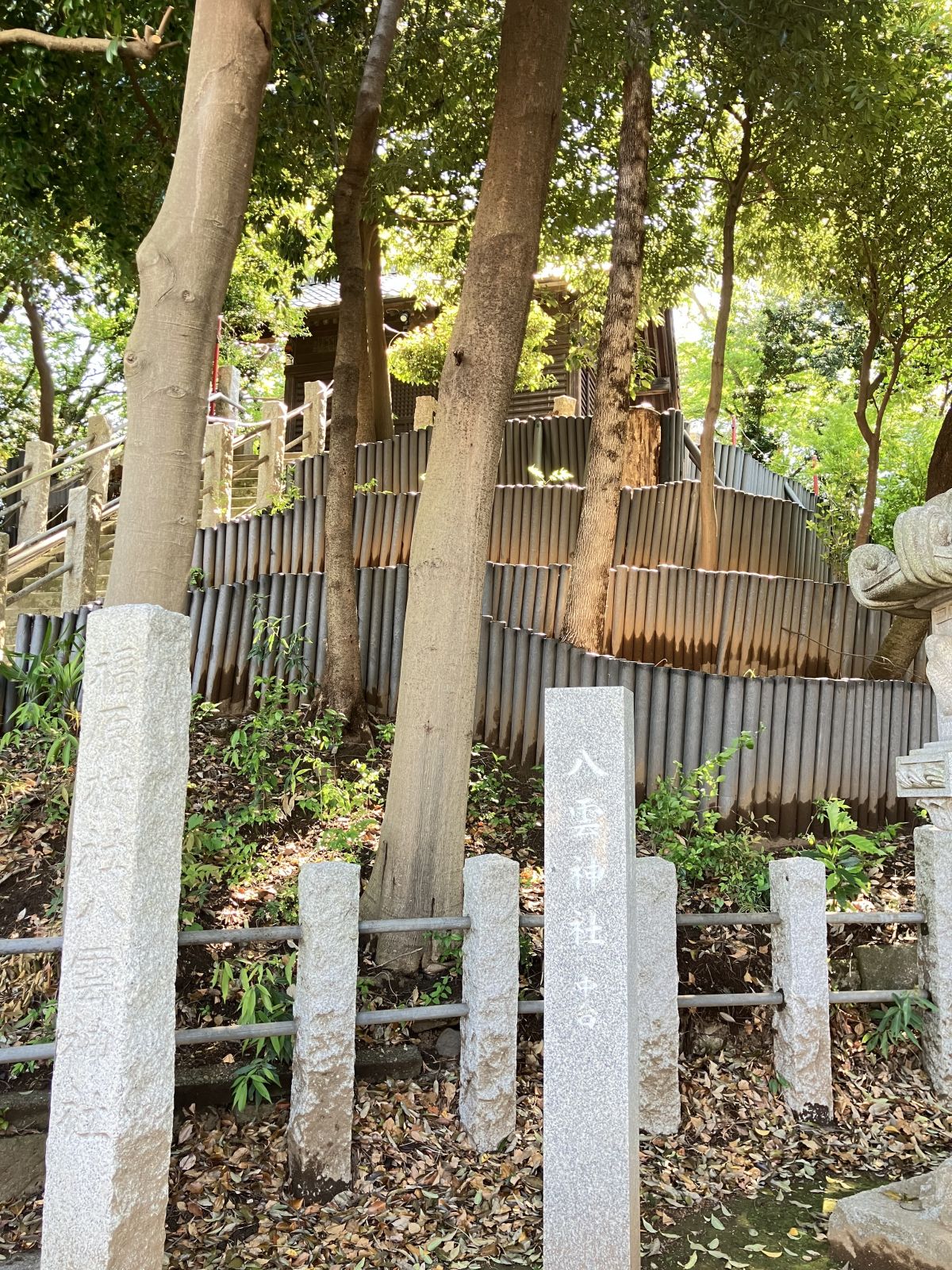 八雲神社　側面