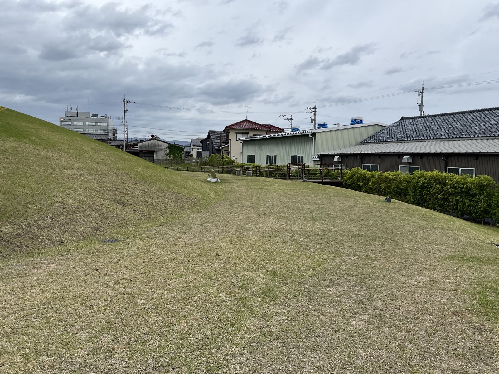 墳丘のテラス部分