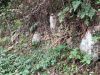 亀峯山古墳後円部（？）西側裾、基底石か？