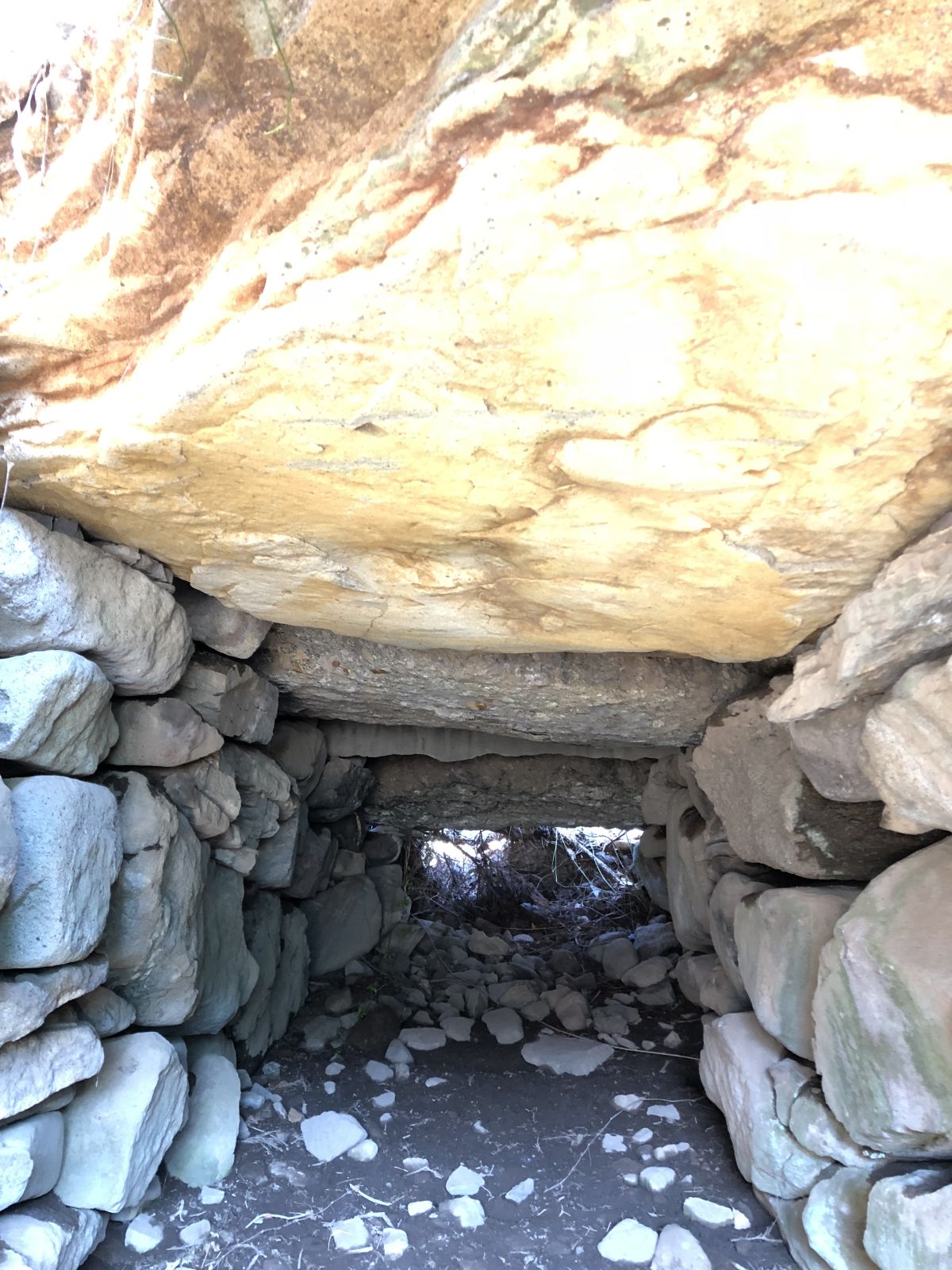 奥壁側から撮影