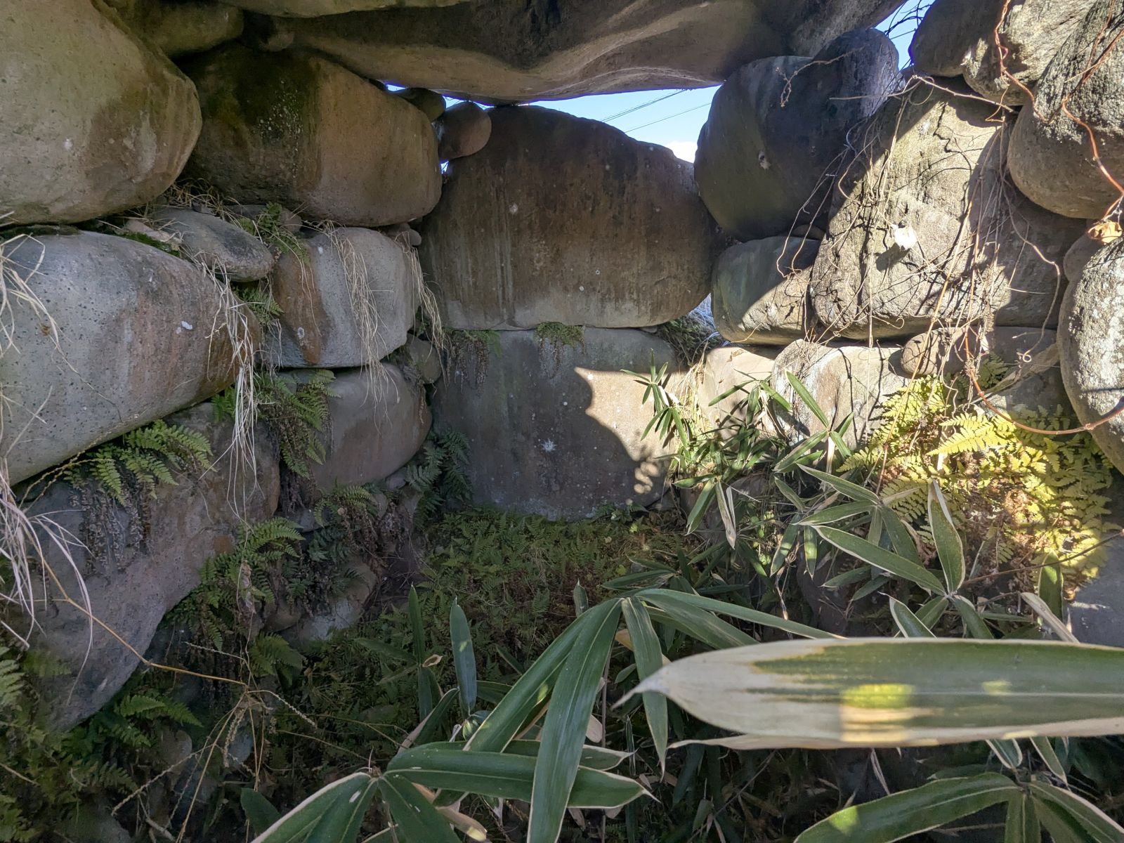 無袖型石室の内部