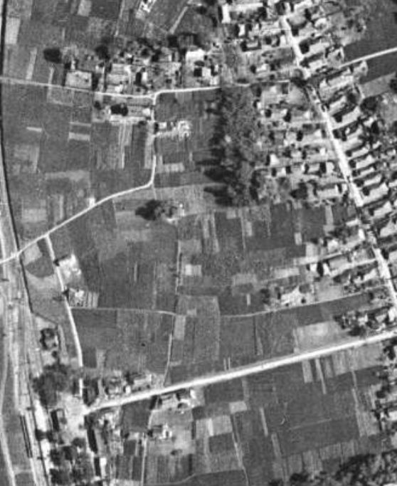 中央に見える（戦後まもなく）